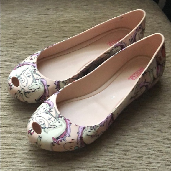 Melissa Ultragirl Print 3DB II Flat Unicorn print - Picture 2 of 6